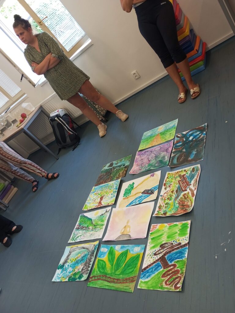 Ateliér Flow, ateliér Jindřichův Hradec, arteterapie, výtvarné kroužky